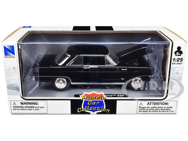 自動車 moebius model 1/25 1964 chevrolet nova Moebius 1964 Chevy Nova Super Sport 1:/25 Scale Model Kit