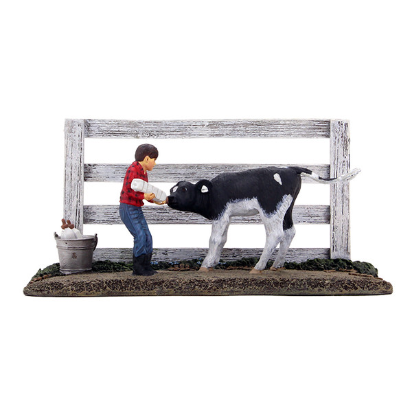 First Bottle Feeding "Boy Feeding Calf" 1/25 Diecast Model First Gear 90-0500