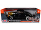 1940 Ford Deluxe Black with Yellow Flames "Timeless Classics" 1/18 Diecast Model Car Motormax 73108