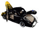 1940 Ford Deluxe Black with Yellow Flames "Timeless Classics" 1/18 Diecast Model Car Motormax 73108