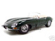 1961 Jaguar E Type Convertible Green 1/18 Diecast Model Car Bburago 12046