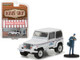 1991 Jeep Wrangler YJ USPS with USPS Mail Carrier "The Hobby Shop" Series 1 1/64 Diecast Model Car Greenlight 97010 D