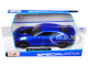 2017 Chevrolet Camaro ZL1 Blue 1/24 Diecast Model Car Maisto 31512