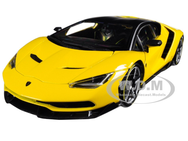 Yellow Lamborghini Centenario Maisto 1:18 Exclusive Edition 