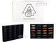 24 Car Acrylic Display Show Case Shelf for 1/43 Scale Model Cars Autoart 90031