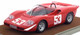 Abarth 2000 S 1969 Winner Nurburgring Toine Hazemans Limited Edition to 100pcs 1/18 Model Car Tecnomodel TM18-58 A