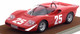 Abarth 2000 S #25 1969 Winner Imola Gijs van Lennep Johannes Ortner Limited Edition to 50pcs 1/18 Model Car Tecnomodel TM18-58 E