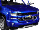2017 Chevrolet Silverado 1500 LT Z71 Crew Cab Blue 1/27 Diecast Model Car Motormax 79348