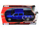 2017 Chevrolet Silverado 1500 LT Z71 Crew Cab Blue 1/27 Diecast Model Car Motormax 79348