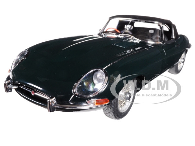 jaguar e type diecast 1 18