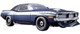 1970 Plymouth Trans Am Cuda Street Version Limited Edition to 510 pieces Worldwide 1/18 Diecast Model Car Acme A1806101 B