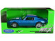 1972 Pontiac Firebird Trans Am Blue 1/24 Diecast Model Car Welly 24075