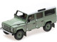 2015 Land Rover Defender 110 HUE 166 Green Metallic White Top Heritage Edition Limited Edition 3000 pieces Worldwide 1/18 Diecast Model Car Almost Real 810307