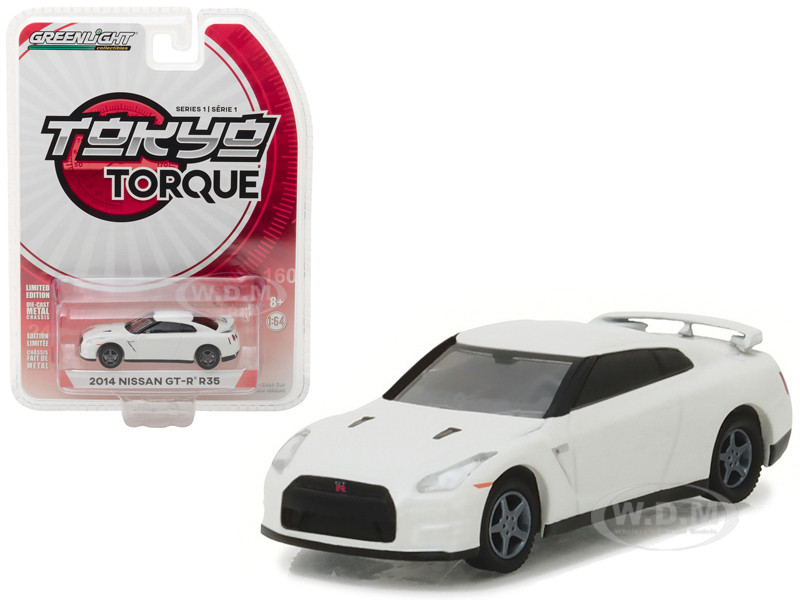 14 Nissan Gt R R35 White Pearl Tokyo Torque Series 1 1 64 Diecast Model Car 14 Nissan Gt R R35 White Pearl Tokyo Torque Series 1 1 64 Diecast Model Car