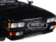 1980 Audi Quattro Black Metallic Limited Edition to 504 pieces Worldwide 1/18 Diecast Model Car Minichamps 155016121