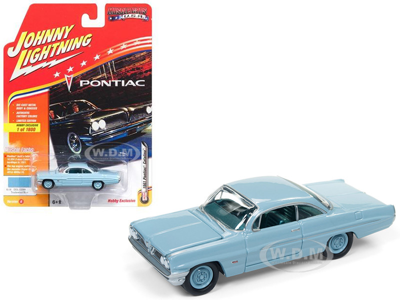 1961 Pontiac Catalina Tradewind Blue Limited Edition To 1800pc