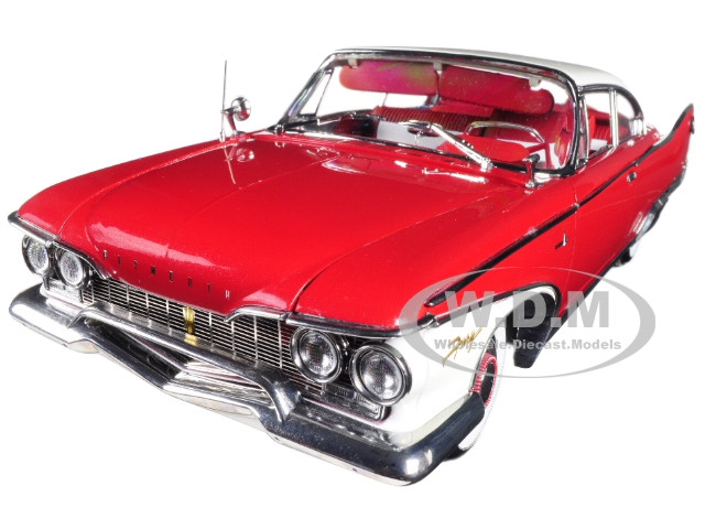 1960 Plymouth Fury Hard Top Plum Red Platinum Edition 1 18 Diecast Model Car By Sunstar
