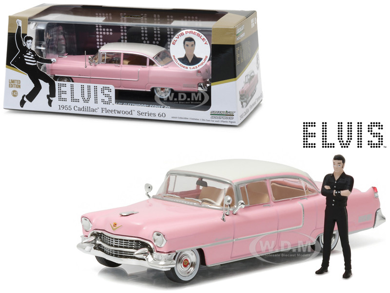 Elvis Presley's 1955 Pink Cadillac Fleetwood Series 60 with Elvis