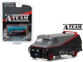 B.A's 1983 GMC Vandura The A Team 1983-1987 TV Series Hollywood Series 19 1/64 Diecast Model Car Greenlight 44790 B