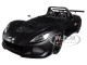 Lotus 3-Eleven Matt Black with Gloss Black Accents 1/18 Model Car Autoart 75391