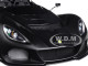 Lotus 3-Eleven Matt Black with Gloss Black Accents 1/18 Model Car Autoart 75391