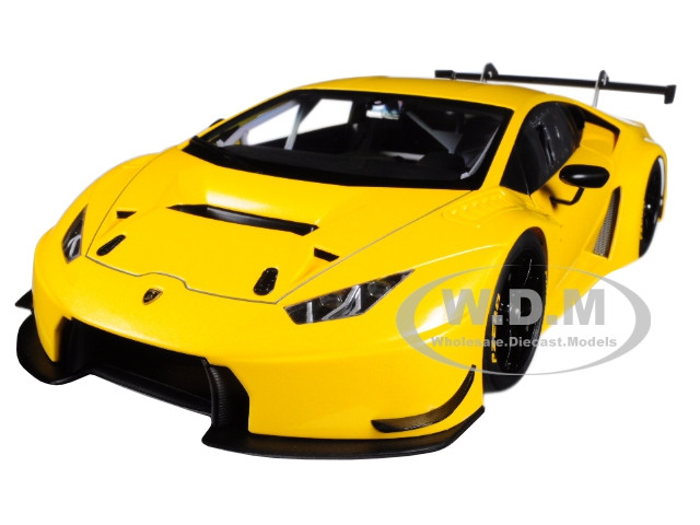 Lamborghini Huracan GT3 Yellow with Pearl Effect Giallo Into 1/18 Model Car Autoart 81528