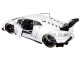 2015 Lamborghini Huracan Super Trofeo White Bianco Isis 1/18 Model Car Autoart 81557