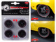 5-Spoke Wheel and Tire Set of 4 from 1970 Plymouth Road Runner Street Fighter 6-Pack Attack 1/18 GMP 18890