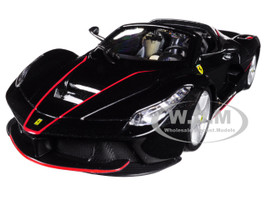 Ferrari LaFerrari F70 Aperta Black 1/24 Diecast Model Car Bburago 26022