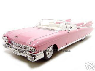 1959 CADILLAC ELDORADO BIARRITZ PINK 1/18 DIECAST MODEL CAR BY