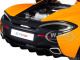 McLaren 570S McLaren Orange with Silver Wheels 1/18 Model Car Autoart 76044