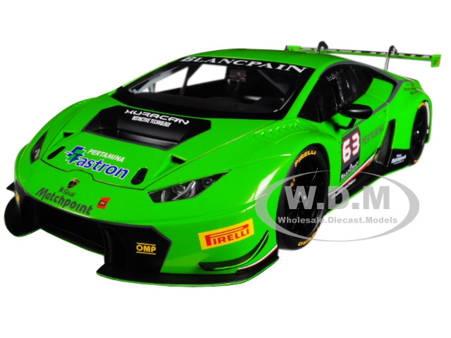 Verde Mantis Pearl Green #63 Autoart 81529-1//18 Lamborghini Huracán Gt3
