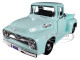 1955 Ford F-100 Pickup Truck Light Green 1/24 Diecast Model Car Motormax 79341