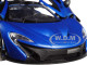 McLaren P1 Matt Blue 1/24 Diecast Model Car Motormax 79508
