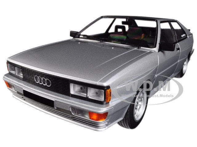 1980 Audi Quattro Silver Limited Edition to 504 pieces Worldwide 1/18  Diecast Model Car by Minichamps