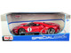 2018 Ford GT #1 Red Heritage Special Edition 1/18 Diecast Model Car Maisto 31384
