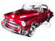 1950 Chevrolet Bel Air Burgundy White Roof 1/18 Diecast Car Model Motormax 73111