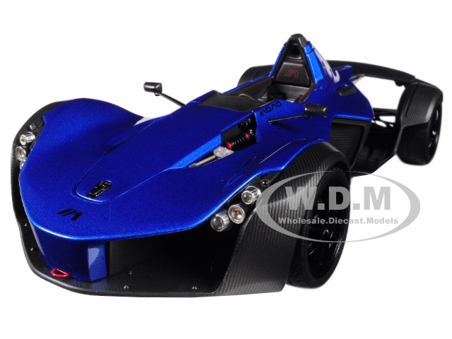 BAC Mono Metallic Blue 1/18 Model Car Autoart 18115