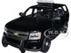 2008 Chevrolet Tahoe Unmarked Police Version Black 1/24 Diecast Model Car Welly 22509