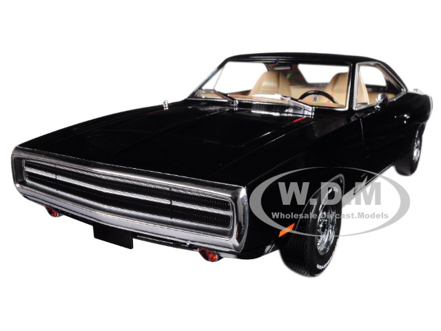 1970 Dodge Charger Black Supernatural 2005 TV Series 1/18