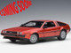 Delorean DMC 12 Metallic Red 1/18 Model Car Autoart 79918