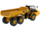 CAT Caterpillar 745 Articulated Hauler Dump Truck Removable Operator High Line Series 1/50 Diecast Model Diecast Masters 85528