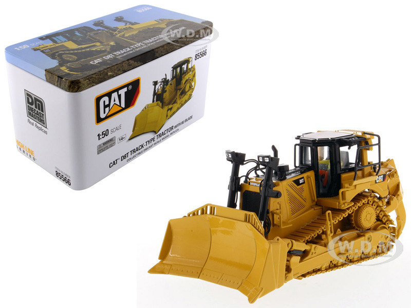 CAT Caterpillar D8T Track Type Tractor Dozer 8U Blade Operator High Line Series 1/50 Diecast Model Diecast Masters 85566
