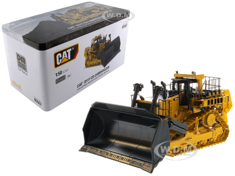 CAT Caterpillar D11T CD Carrydozer Operator High Line Series 1/50 Diecast Model Diecast Masters 85567