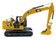 CAT Caterpillar 323 Hydraulic Excavator Operator Next Generation Design High Line Series 1/50 Diecast Model Diecast Masters 85571