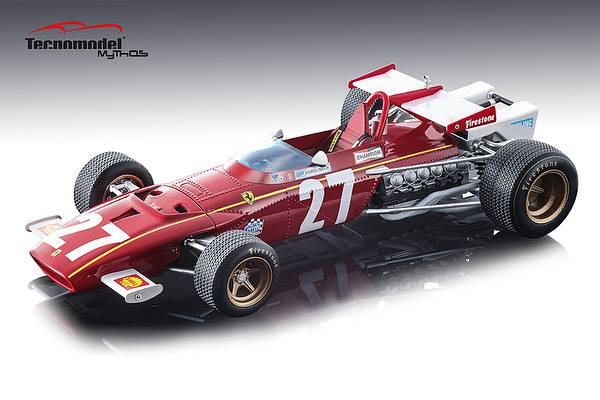 1:43 Brumm Ferrari 312B GP Italy Ickx 1970 