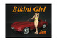 Jan Bikini Calendar Girl Figure 1/24 Scale Models American Diorama 38265