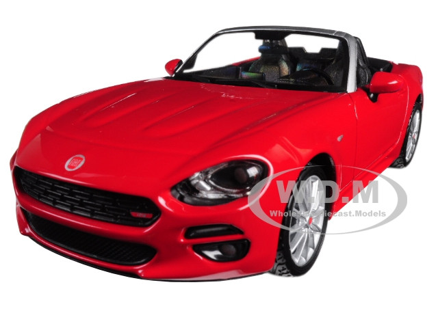 fiat 124 spider diecast