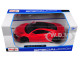 2018 Acura NSX Red Black Top 1/24 Diecast Model Car Maisto 31234