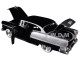 1955 Chevrolet Bel Air Black Silver 1/24 Diecast Model Car Motormax 73229